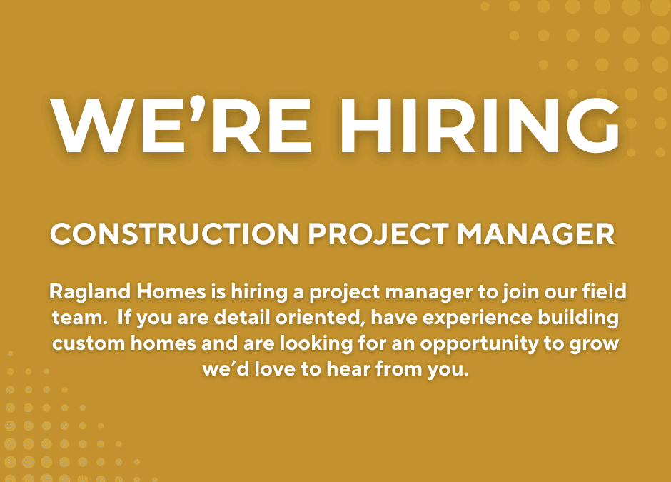 Hiring: Project Manager